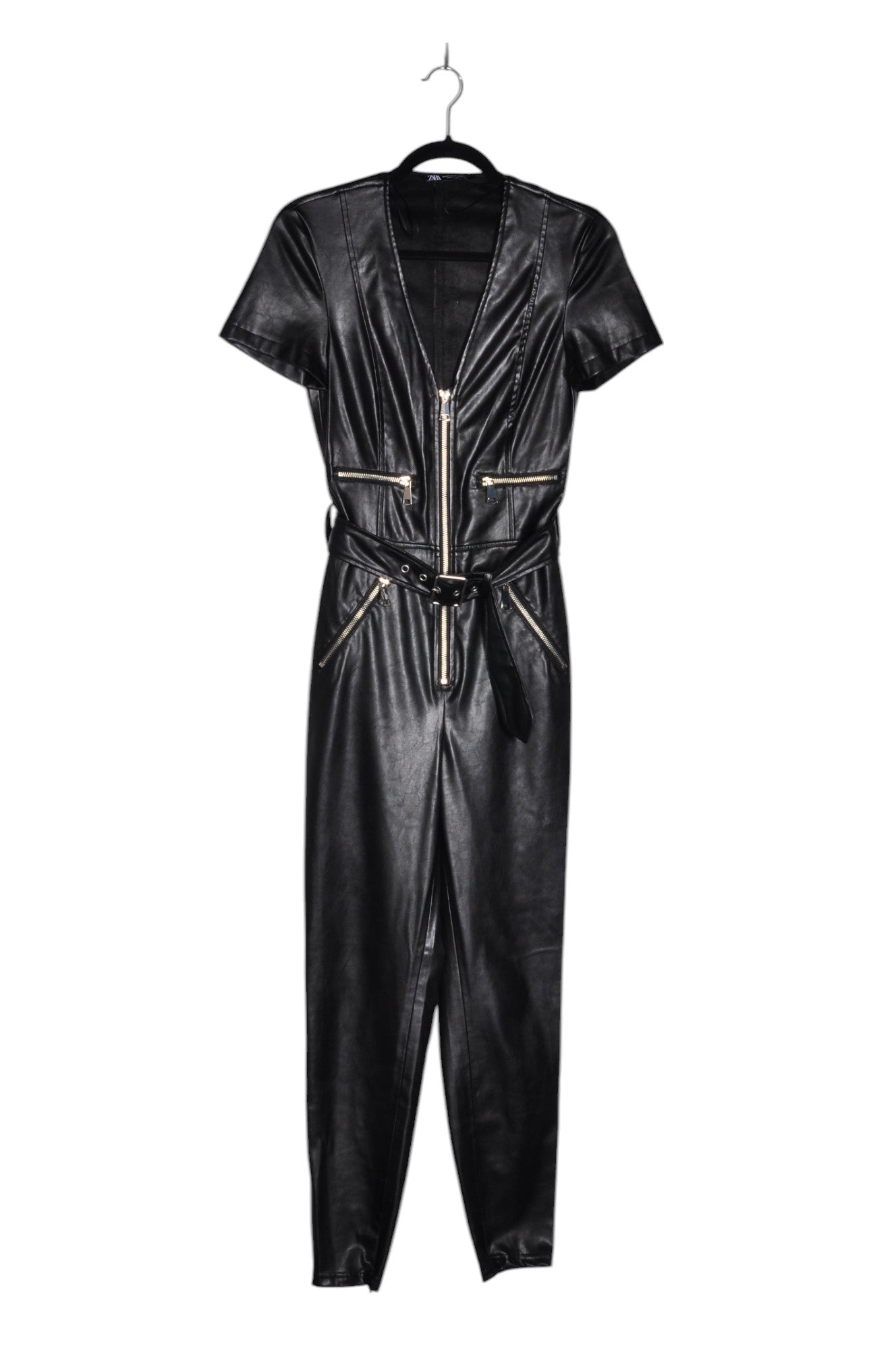 ZARA Women Jumpsuits Regular fit in Black - Size 24 | 17.2 $ KOOP