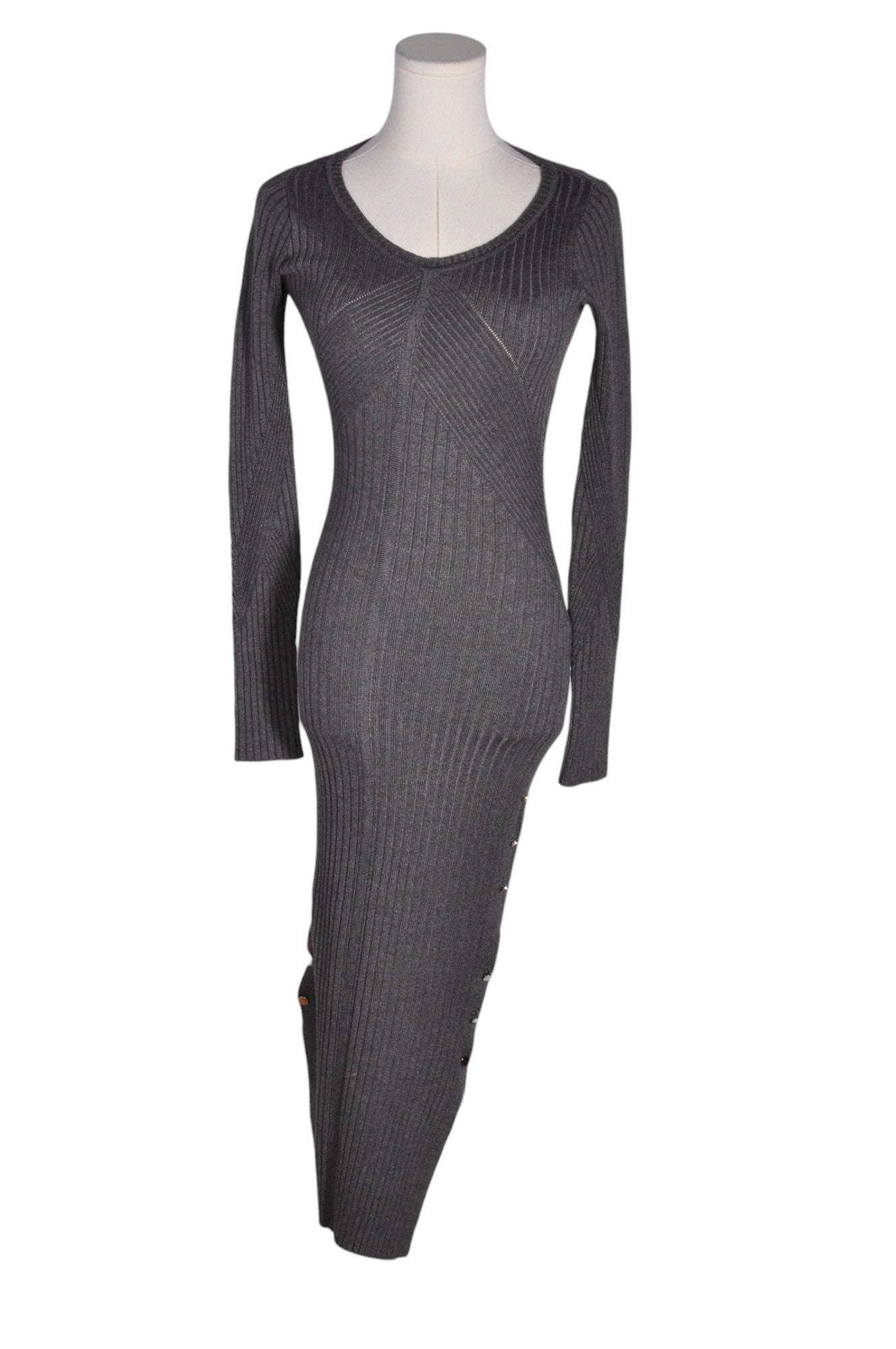 GUESS Women Midi Dresses Regular fit in Gray - Size XS | 27.29 $ KOOP