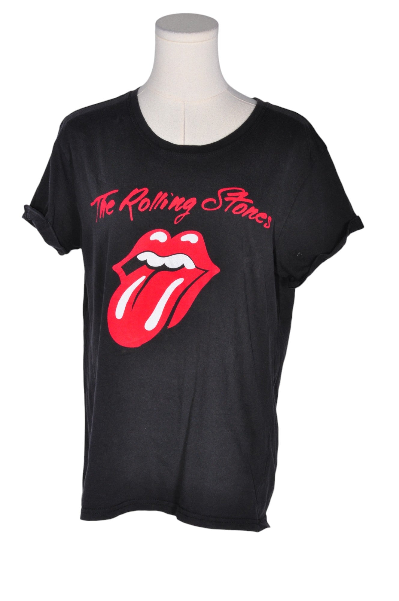 ROLLING STONES Women T-Shirts Regular fit in Black - Size M | 13.25 $ KOOP