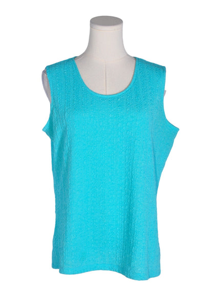 ALLISON DALEY Women Tank Tops Regular fit in Blue - Size M | 9.99 $ KOOP