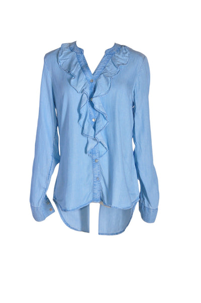 RW&CO Women Button Down Tops Regular fit in Blue - Size S | 13.99 $ KOOP