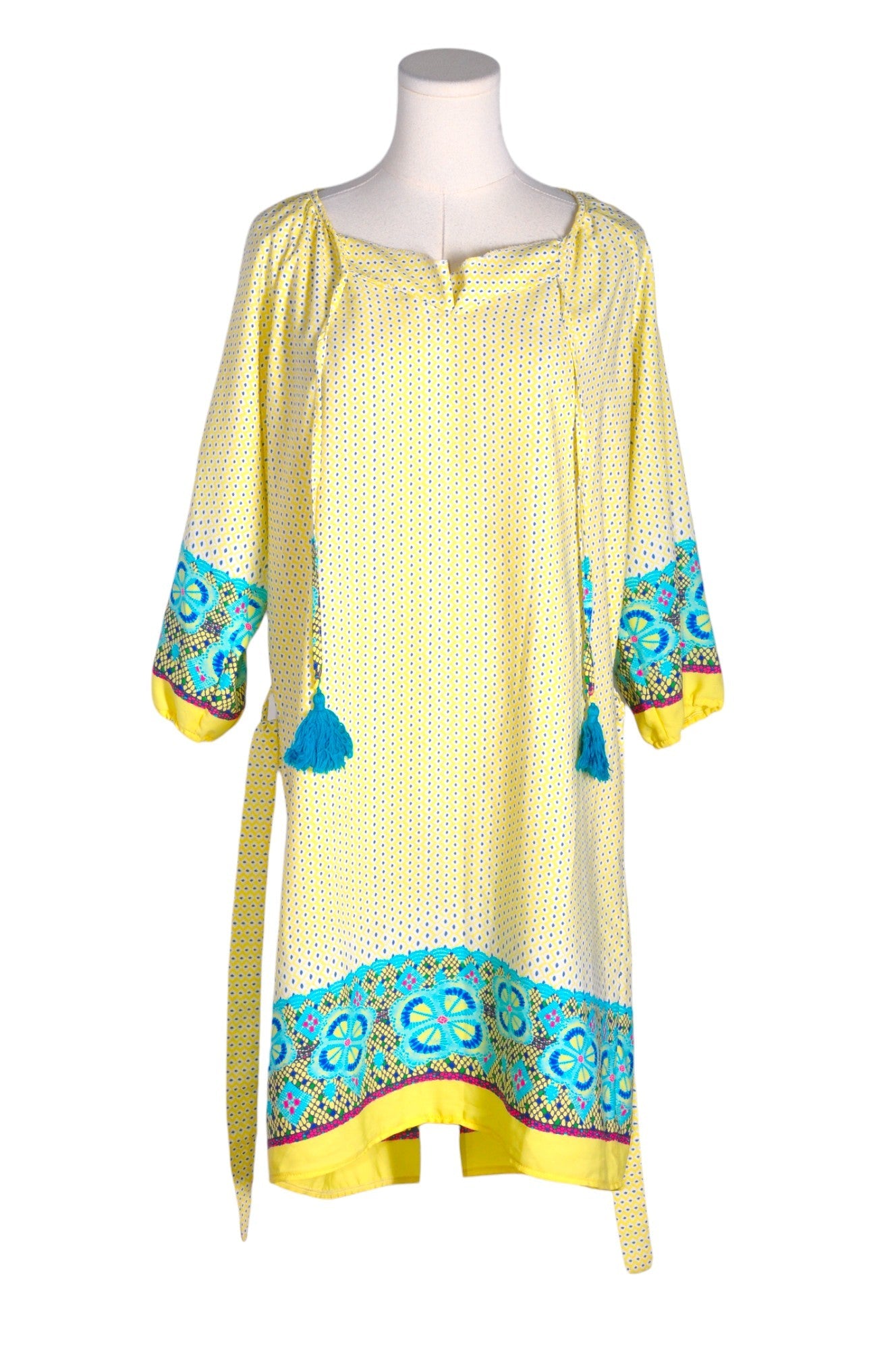 EMA BLUE'S Women Shift Dresses Regular fit in Yellow - Size M | 15 $ KOOP