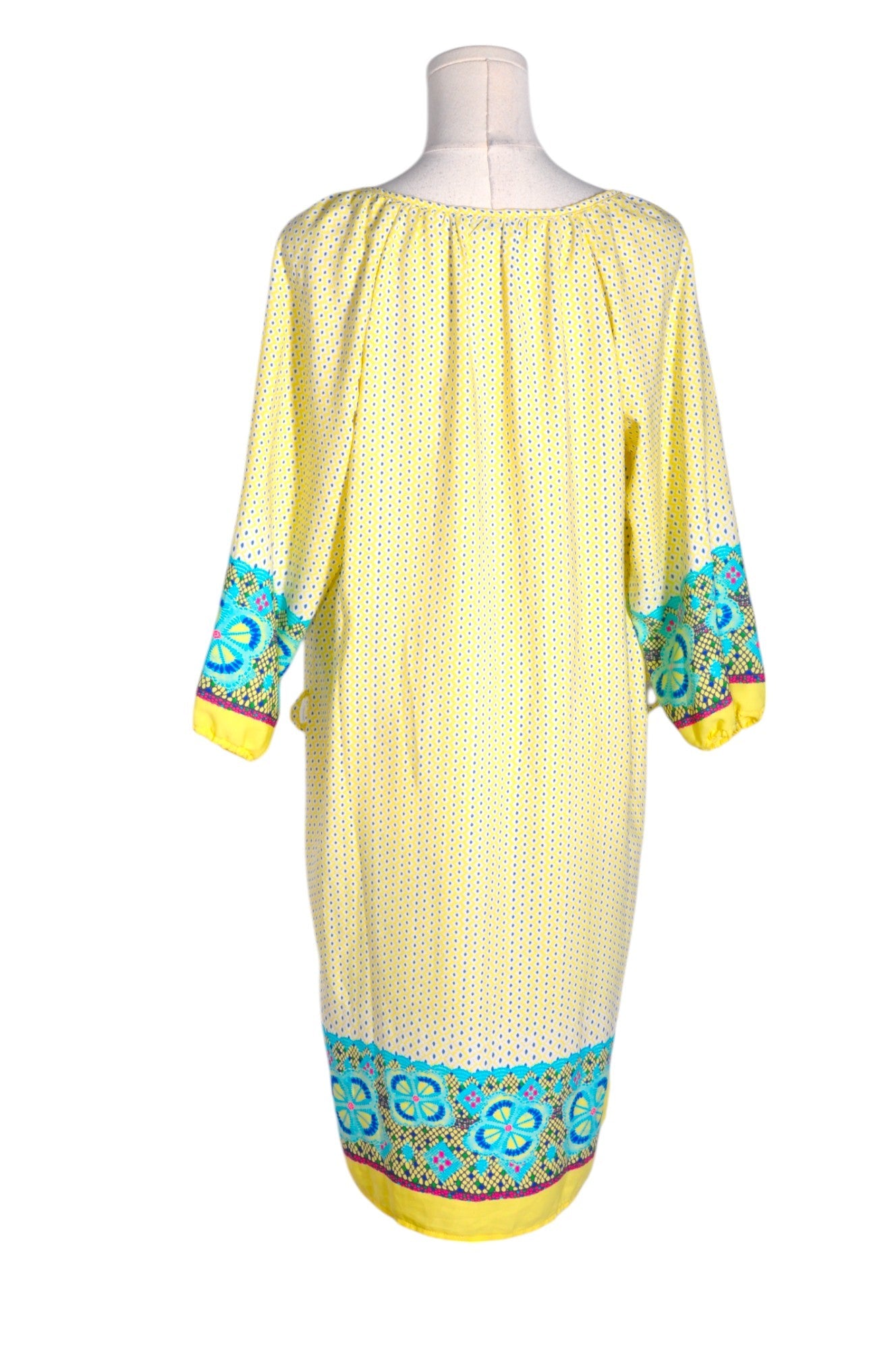 EMA BLUE'S Women Shift Dresses Regular fit in Yellow - Size M | 15 $ KOOP