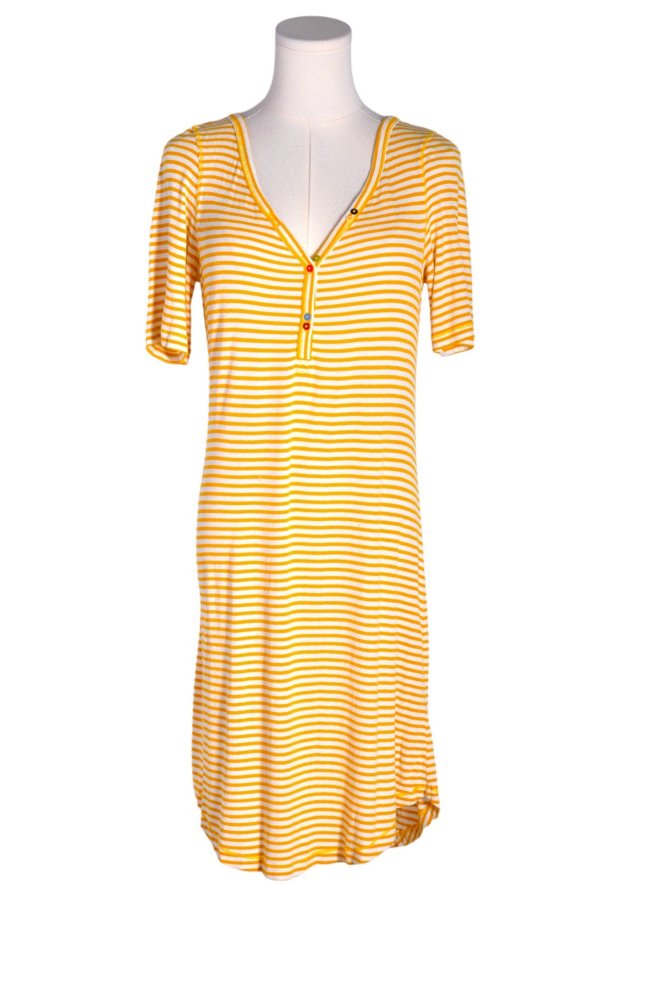 ANTHROPOLOGIE Women Shirt Dresses Regular fit in Yellow - Size S | 49.99 $ KOOP