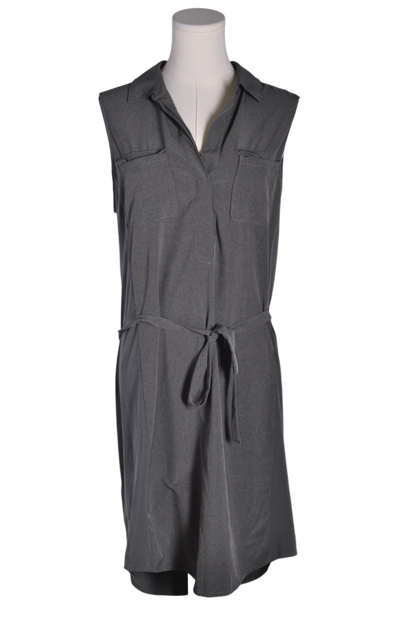 EDDIE BAUER Women Wrap Dresses Regular fit in Gray - Size M | 14 $ KOOP