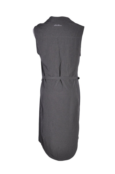 EDDIE BAUER Women Wrap Dresses Regular fit in Gray - Size M | 14 $ KOOP