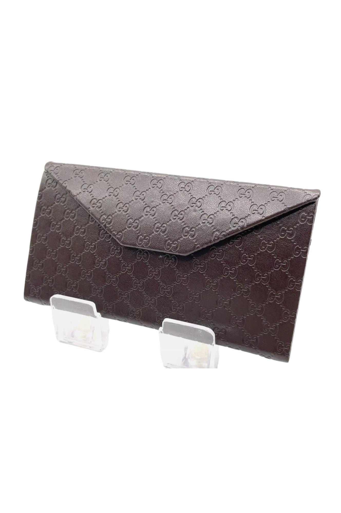 Gucci Micro GG Brown Glasses Case SK080071