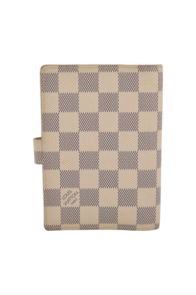 Louis Vuitton Damier Azur Agenda PM Notebook Cover R20706 LV 8166K