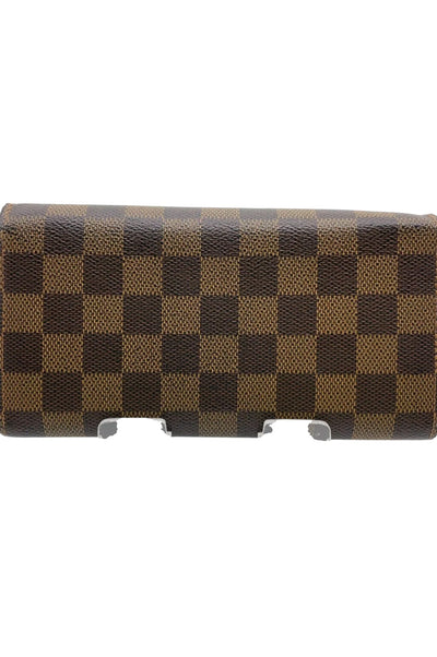 Louis vuitton Damier Ebene Pochette Porte Monnaie Carte Credit M61725 W/ Box SK090150