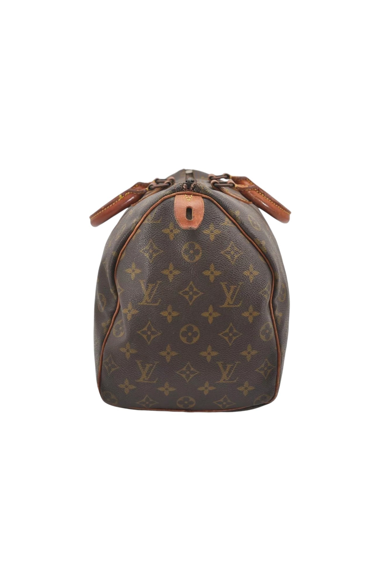 Louis Vuitton Monogram Speedy 35 Hand Boston Bag Old Model LV 7578K