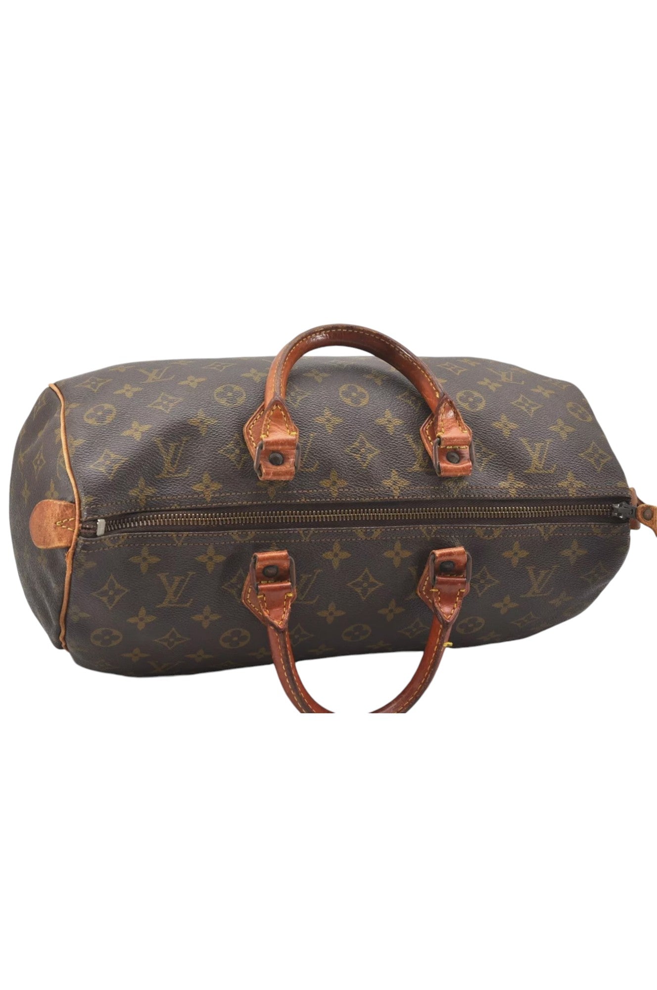 Louis Vuitton Monogram Speedy 35 Hand Boston Bag Old Model LV 7578K