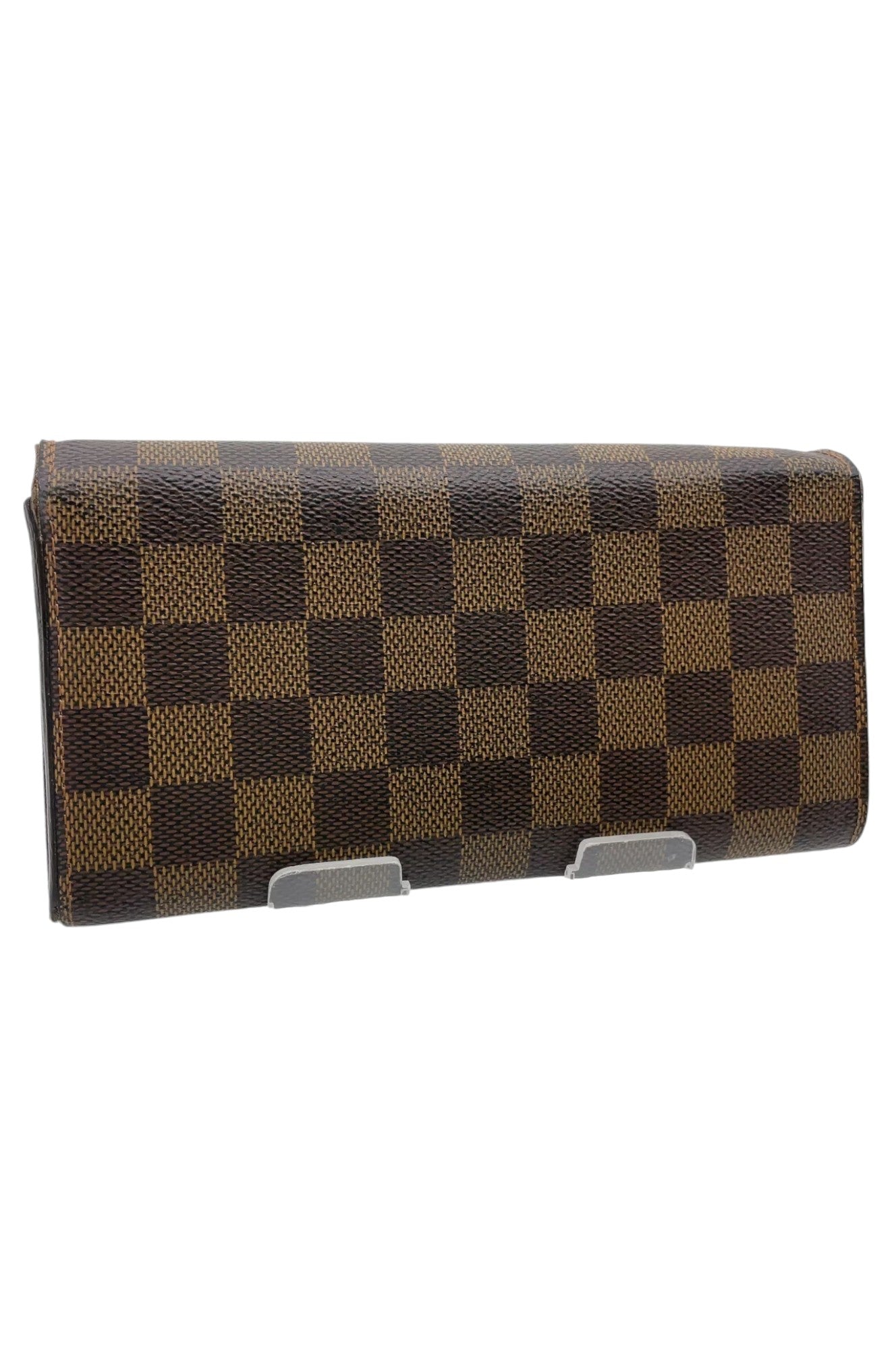 Louis vuitton Damier Ebene Pochette Porte Monnaie Carte Credit M61725 W/ Box SK090150