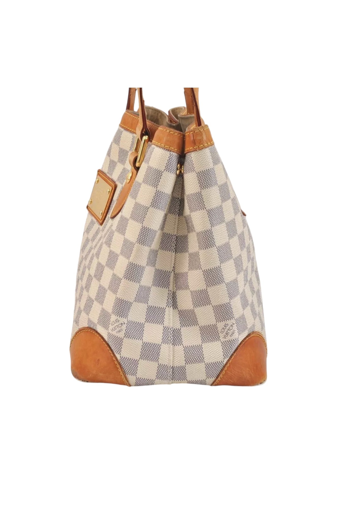 Louis Vuitton Damier Azur Hampstead PM N51207 Shoulder Tote Bag 8127K