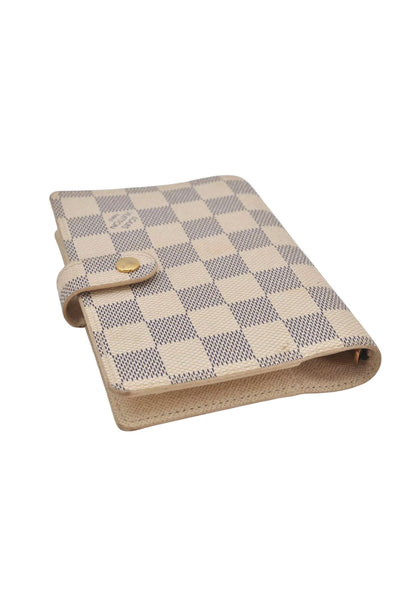 Louis Vuitton Damier Azur Agenda PM Notebook Cover R20706 LV 8166K