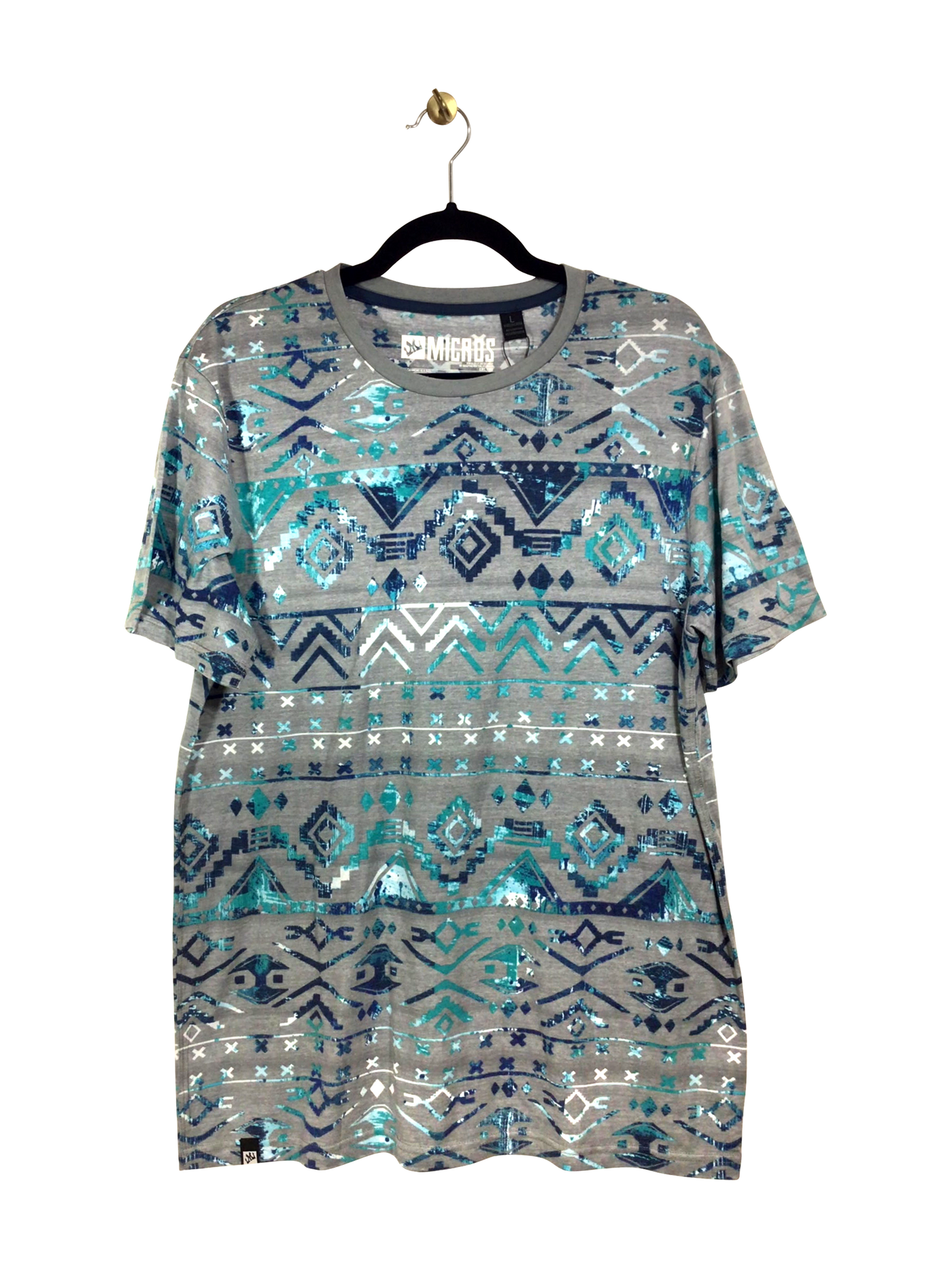 MICROS Regular fit T-shirt in Blue - Size L | 15 $ KOOP