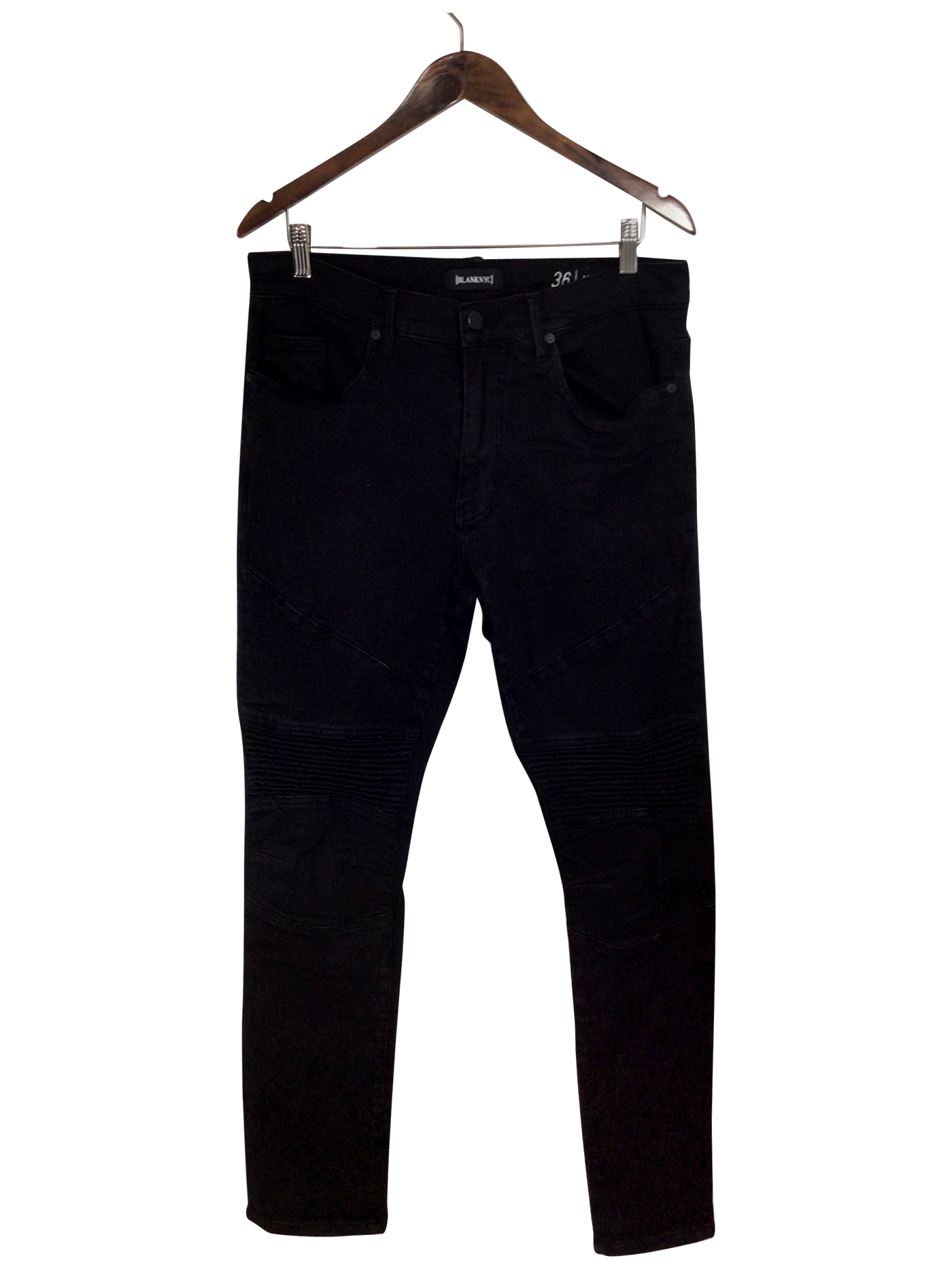 BLANK NYC Regular fit Straight-legged Jeans in Black - Size 36 | 33.2 $ KOOP