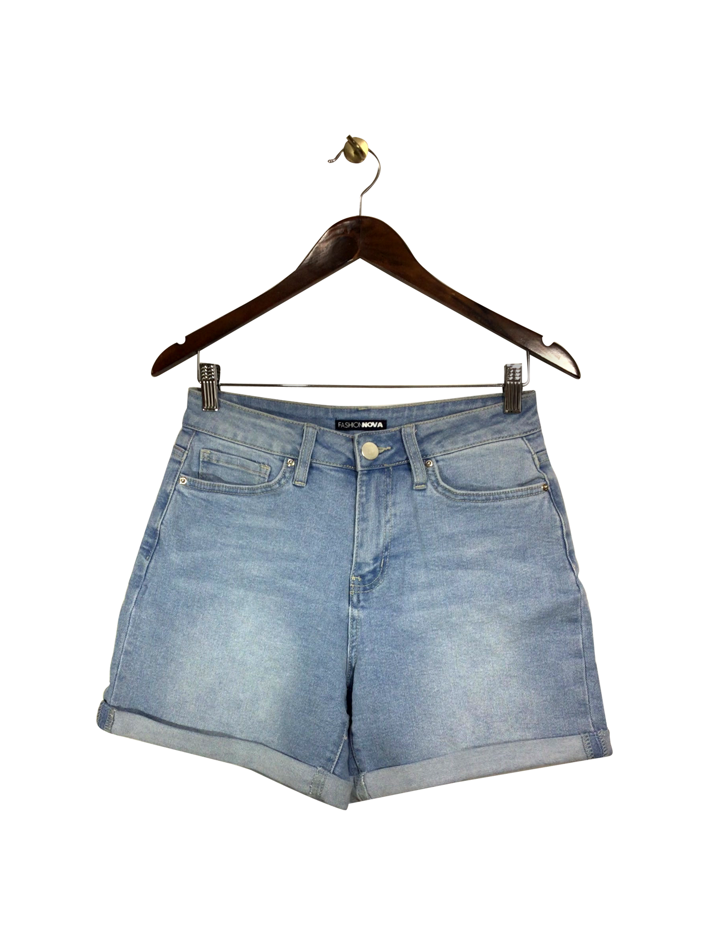 FASHION NOVA Regular fit Jeans Shorts in Blue - Size 9 | 12.43 $ KOOP