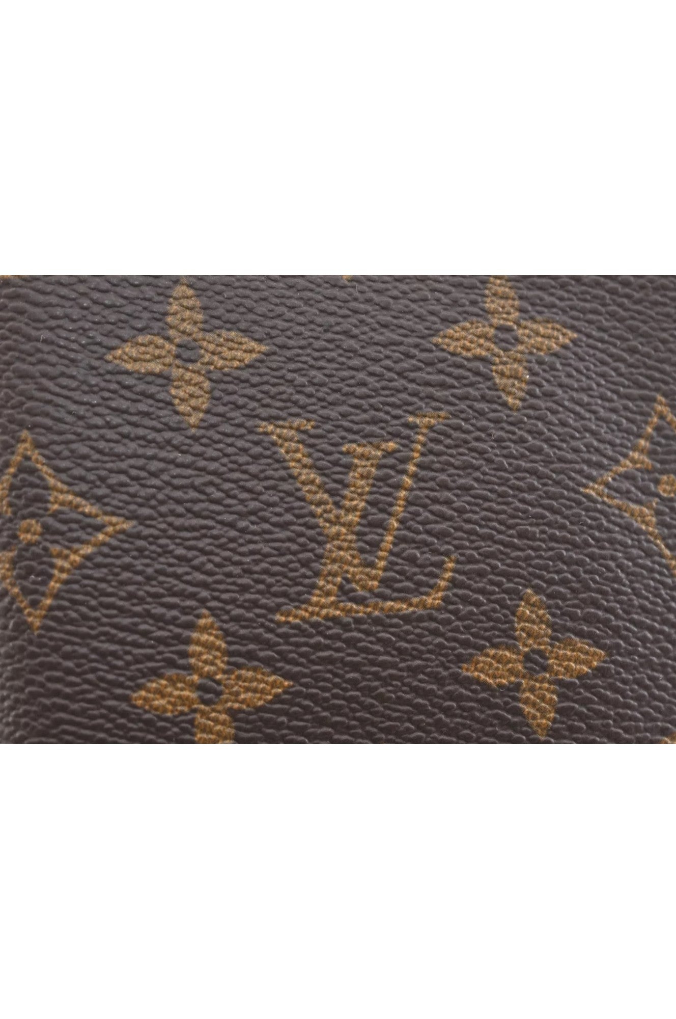 Louis Vuitton Monogram Porte Valeurs Cartes Credit M61823 Wallet Box 9401K