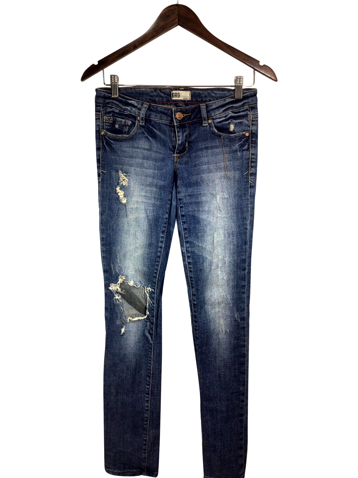 GRG DENIM Straight-legged Jeans Regular fit in Blue - Size 3 | 11.29 $ KOOP