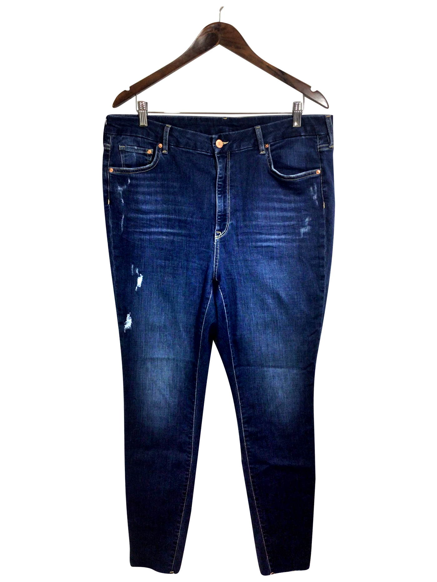 &DENIM Regular fit Straight-legged Jeans in Blue - Size 16 | 11.29 $ KOOP