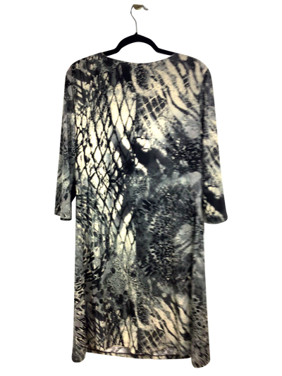 BIANCA NYGARD Regular fit Midi Dress in Gray - Size 14 | 15 $ KOOP
