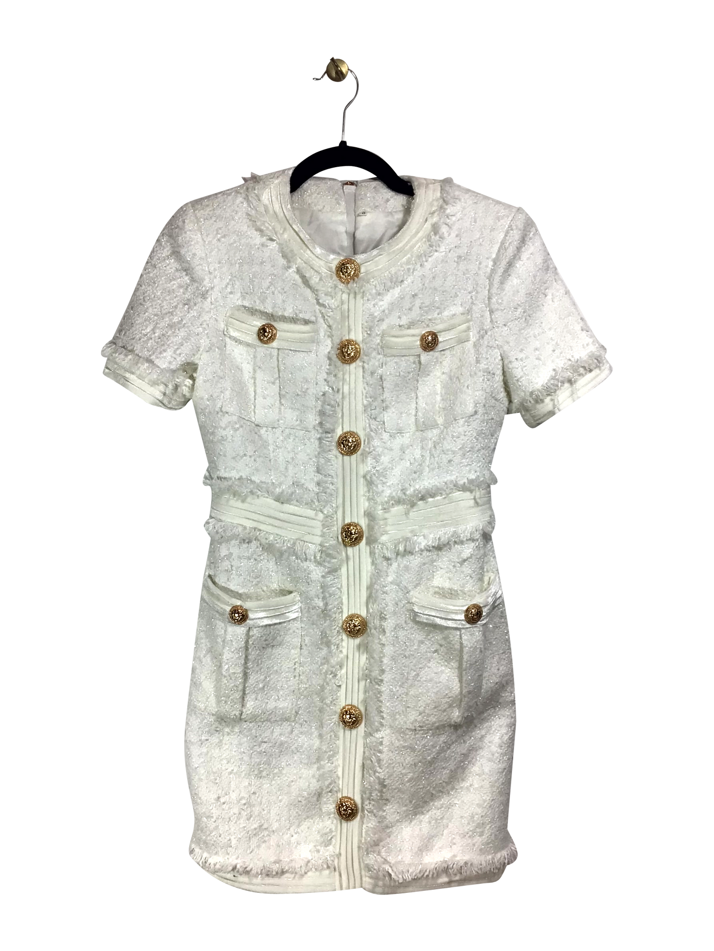 UNBRANDED Midi Dress Regular fit in White - Size S | 11.99 $ KOOP