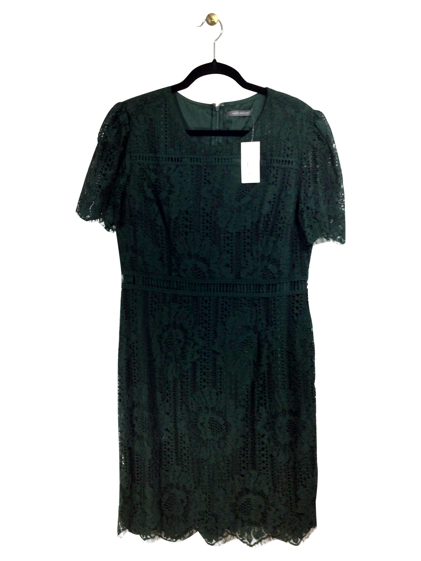 SUZY SHIER Midi Dress Regular fit in Green - Size L | 24.5 $ KOOP