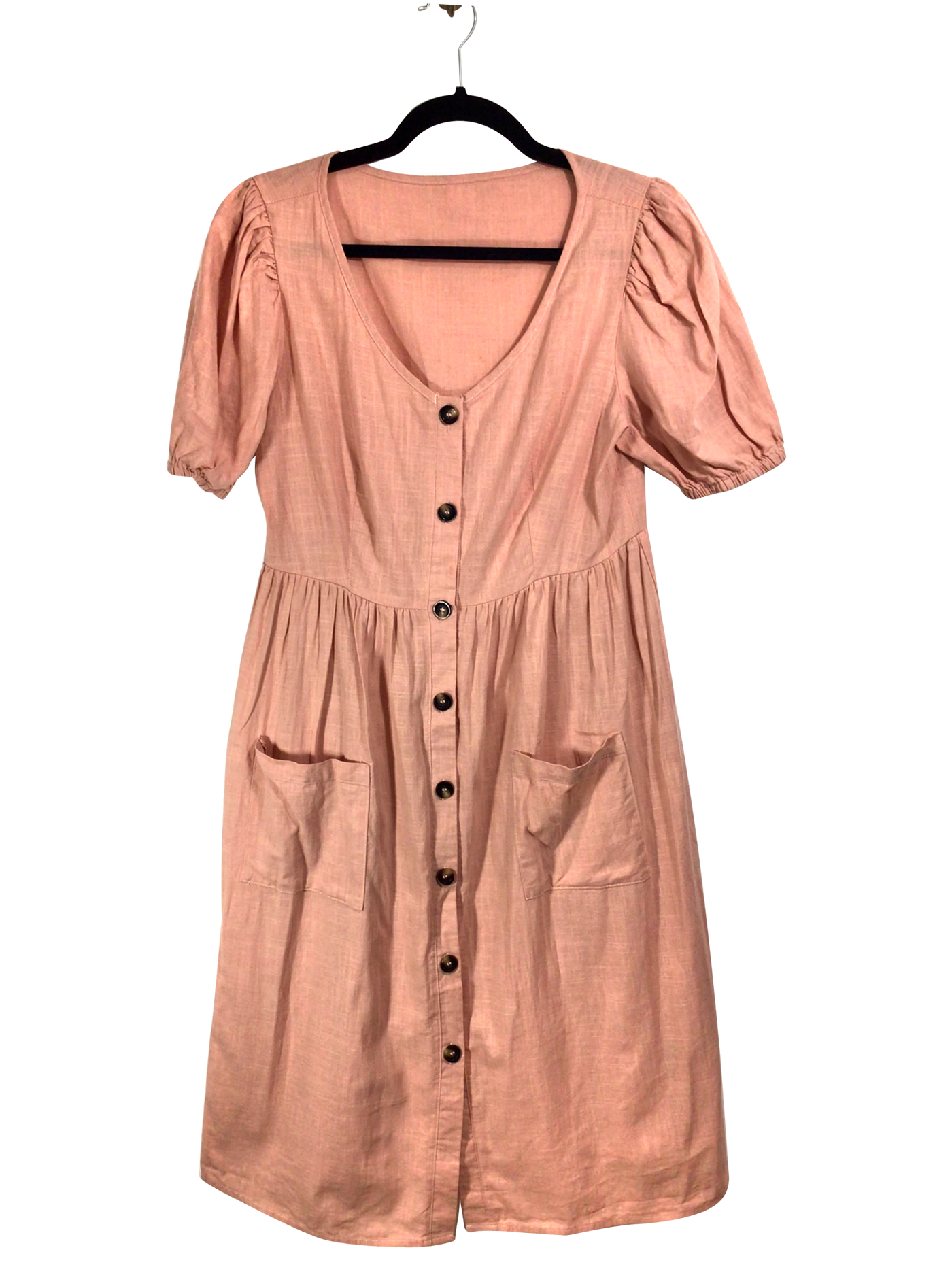 SHEIN Midi Dress Regular fit in Pink - Size M | 13.25 $ KOOP