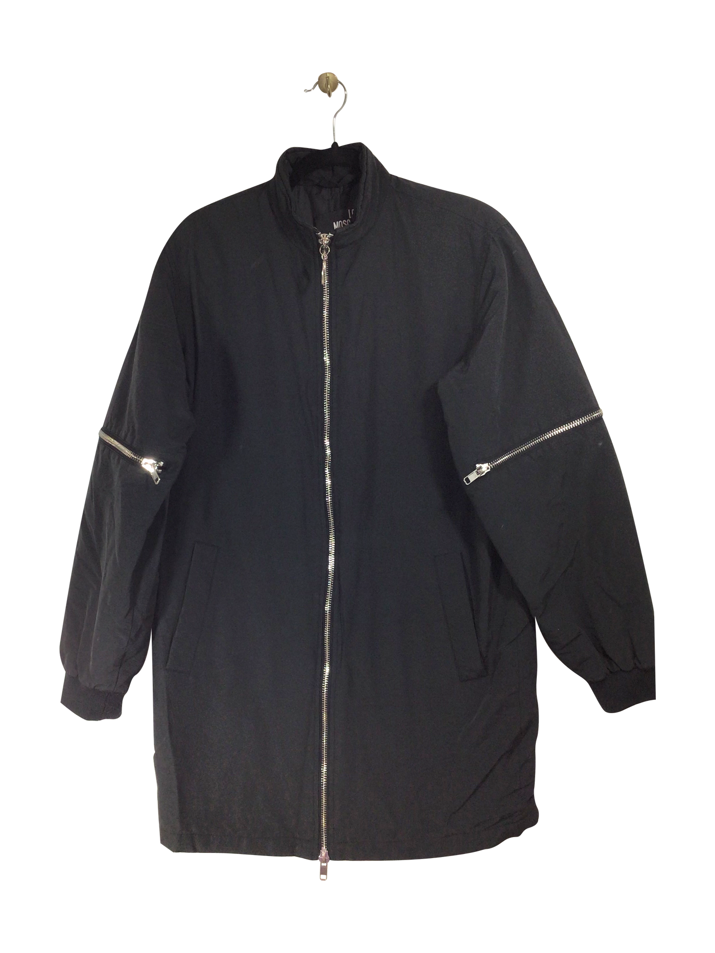 MOSCHINO Coat Regular fit in Black - Size 4 | 386.99 $ KOOP
