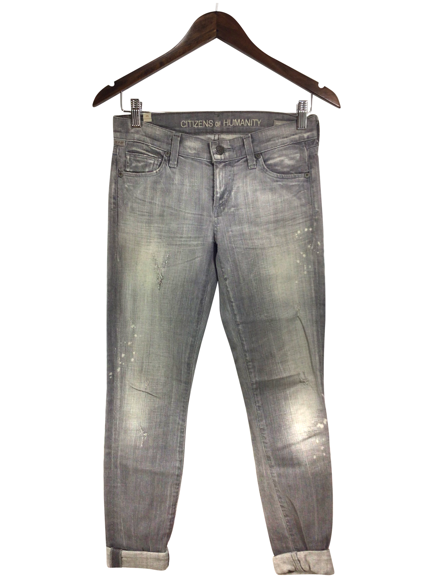 CITIZENS OF HUMANITY Straight-legged Jeans Regular fit in Gray - Size 25 | 19.24 $ KOOP