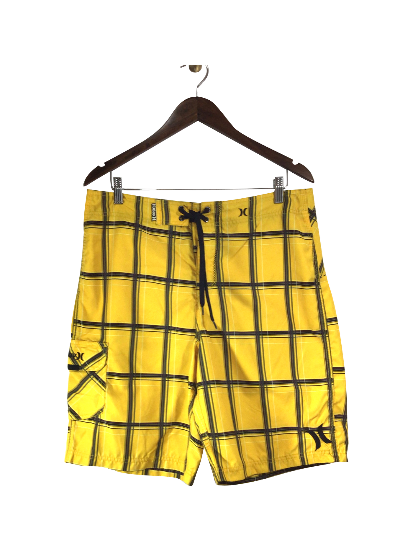 HURLEY Pant Shorts Regular fit in Yellow - Size 34 | 15.3 $ KOOP