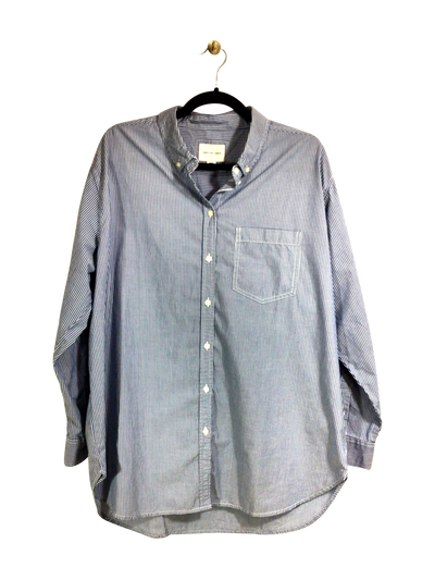 AMERICAN EAGLE Button-down Top Regular fit in Blue - Size M | 7.99 $ KOOP