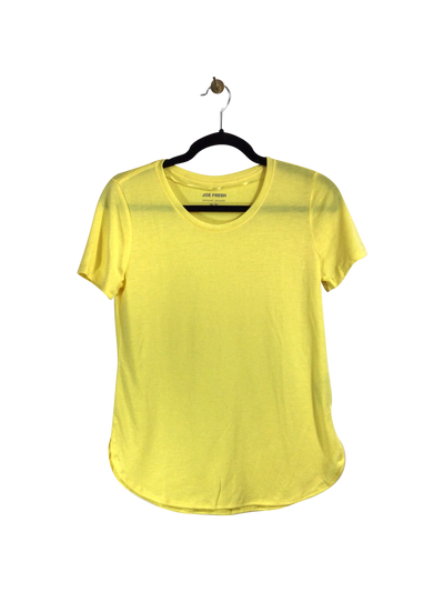 JOE FRESH Women T-Shirts Regular fit in Yellow - Size XS | 7.99 $ KOOP