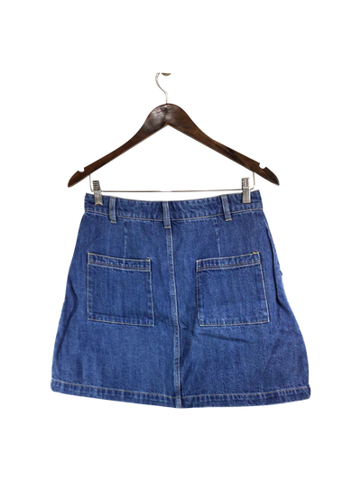 FRANK & OAK Women Denim Skirts Regular fit in Blue - Size M | 23.99 $ KOOP