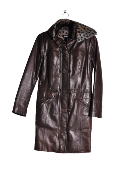 DANIER Women Coats Regular fit in Brown - Size M | 147.6 $ KOOP