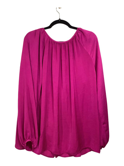 JEANNE BEKER Regular fit Button-down Top in Pink - Size 18 | 4.54 $ KOOP