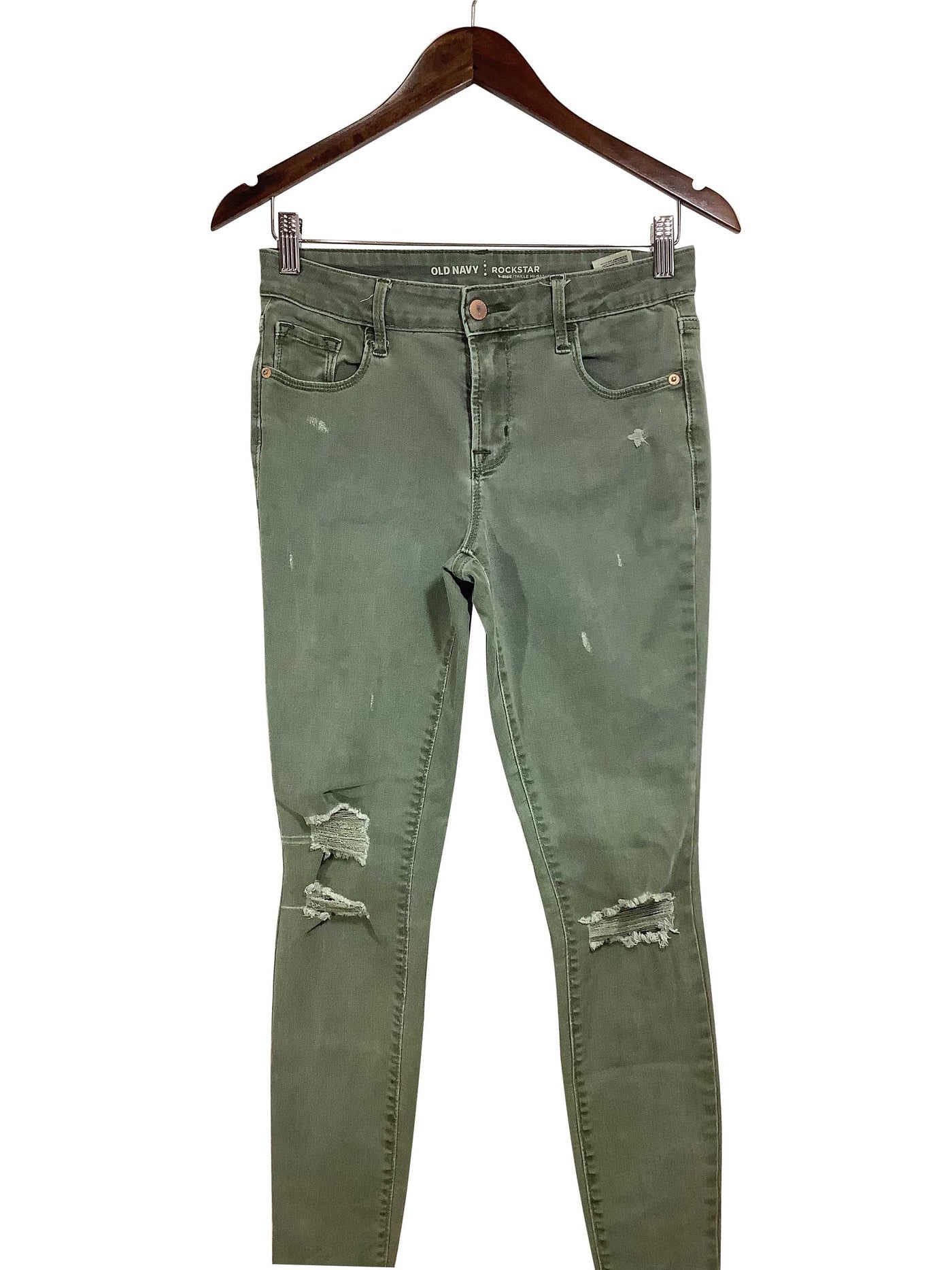 OLD NAVY Regular fit Straight-legged Jeans in Green - Size 4 | 11.29 $ KOOP