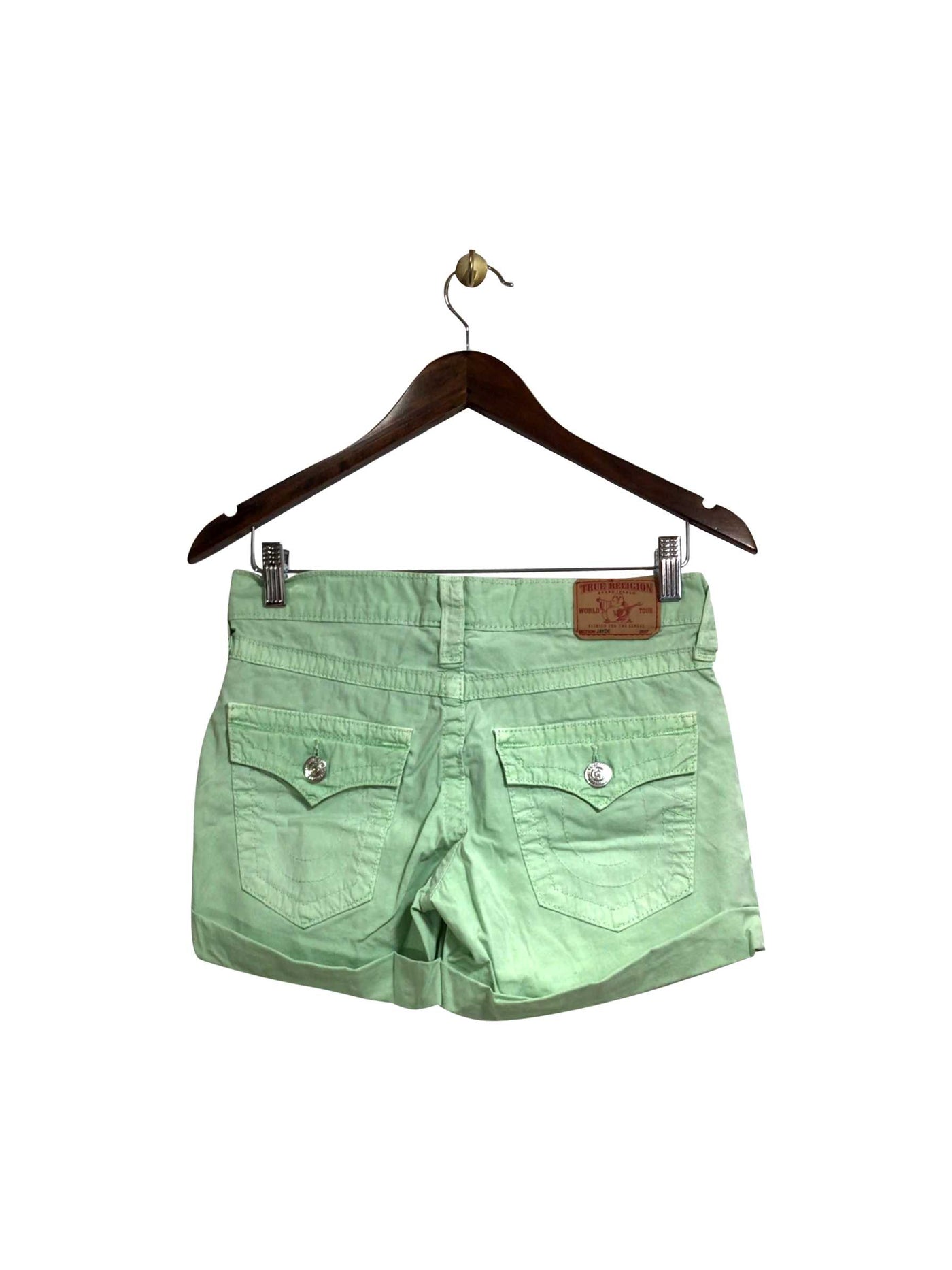 TRUE RELIGION Regular fit Pant Shorts in Green - Size 24 | 15.59 $ KOOP