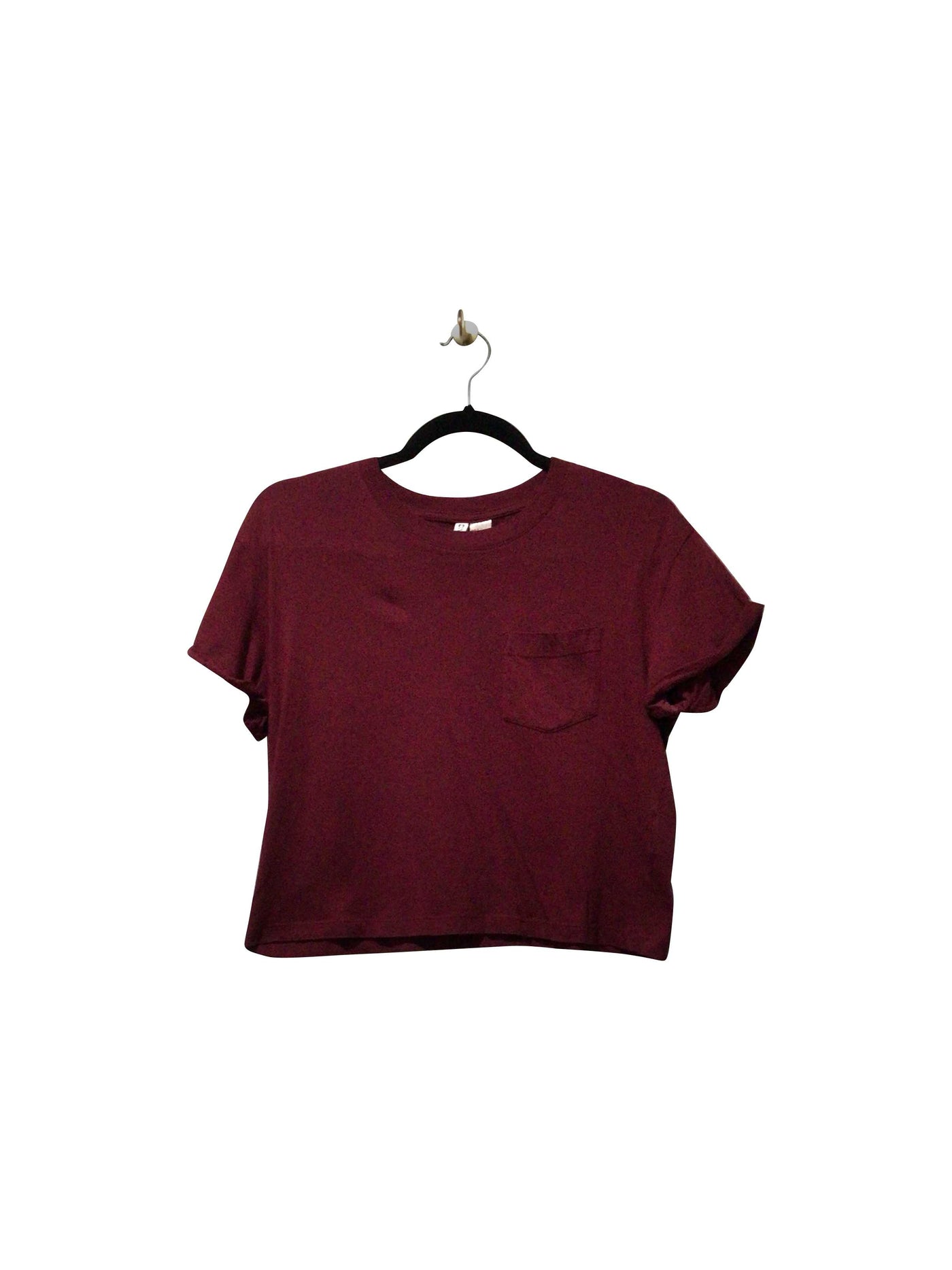 H&M Regular fit Crop top in Red  -  S