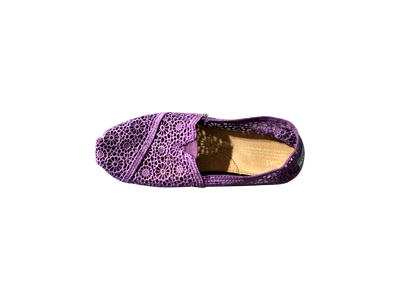 TOMS Regular fit Flats Shoes in Purple - Size 7.5 | 39.19 $ KOOP