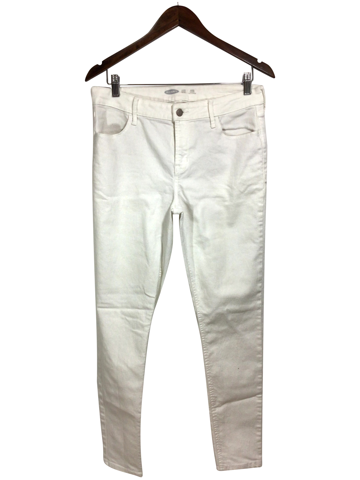 OLD NAVY Regular fit Straight-legged Jeans in White - Size 12 | 11.29 $ KOOP