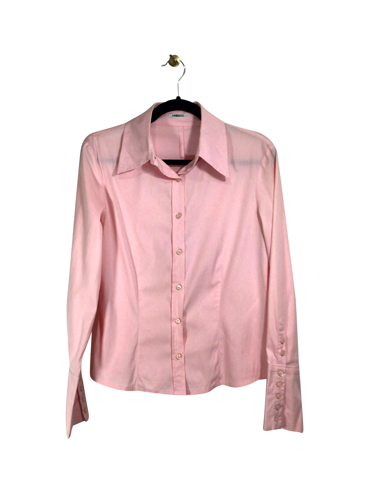 AMBIENTE Regular fit Button-down Top in Pink - Size 6 | 15 $ KOOP