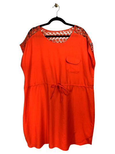 UNBRANDED Regular fit Mini Dress in Orange - Size 1X | 13.25 $ KOOP