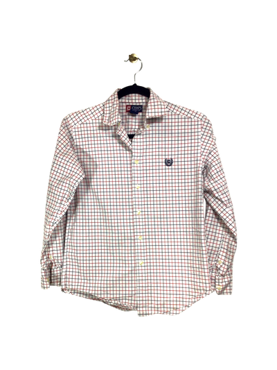 CHAPS Regular fit Button-down Top in White - Size M | 16 $ KOOP