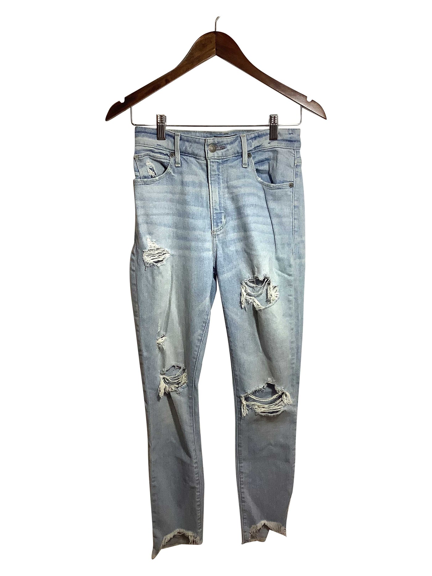 ABERCROMBIE & FITCH Regular fit Straight-legged Jeans in Blue - 25   Koop