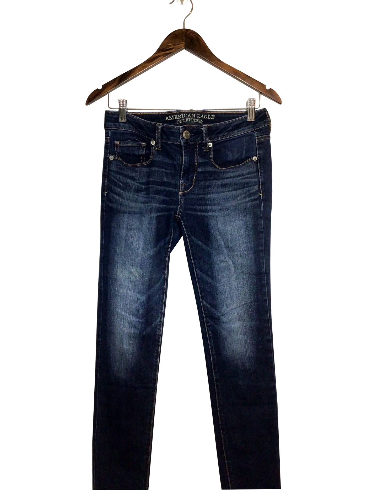 AMERICAN EAGLE Regular fit Straight-legged Jean in Blue  -  4   Koop