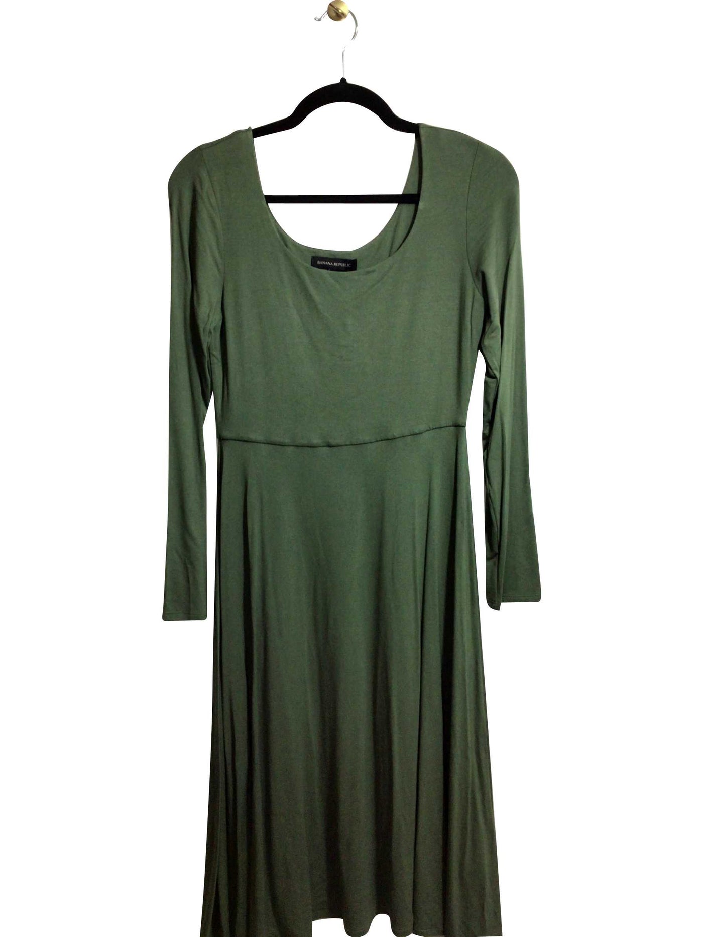 BANANA REPUBLIC Regular fit Shift Dress in Green - S   Koop