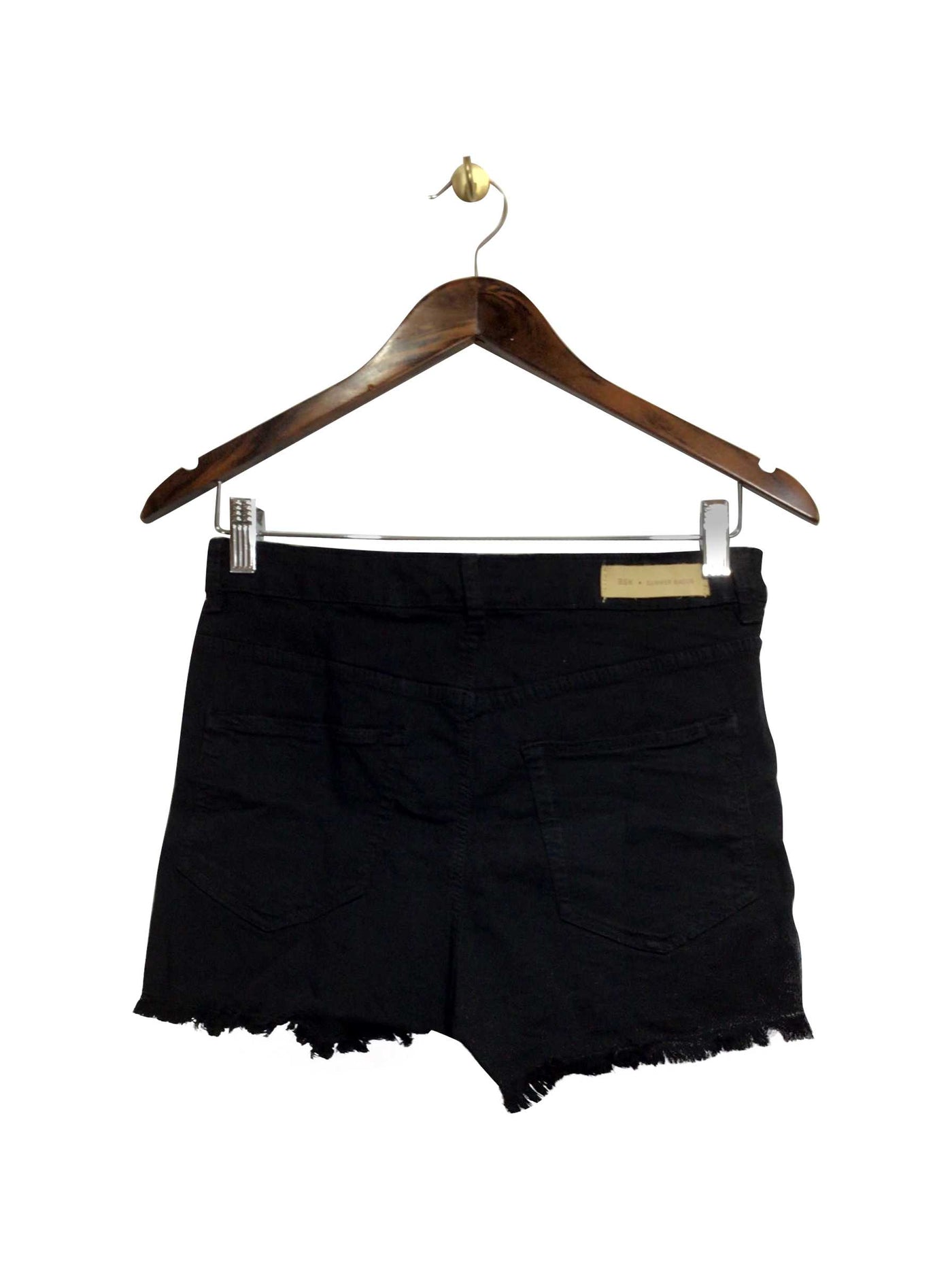BERSHKA Regular fit Jeans Shorts in Black - Size 6 | 6.49 $ KOOP