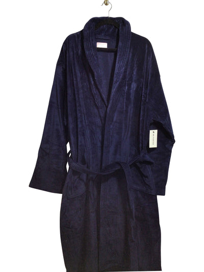 DEREK ROSE Regular fit Lingerie Robe in Blue  -  S   Koop