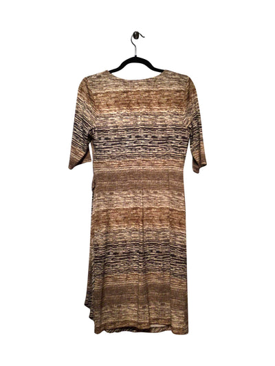DRESSBARN Regular fit Midi Dress in Brown  -  8  23.75 Koop